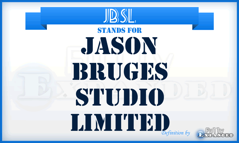 JBSL - Jason Bruges Studio Limited