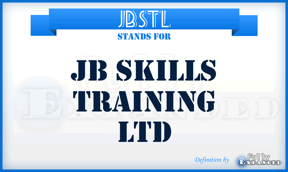 JBSTL - JB Skills Training Ltd