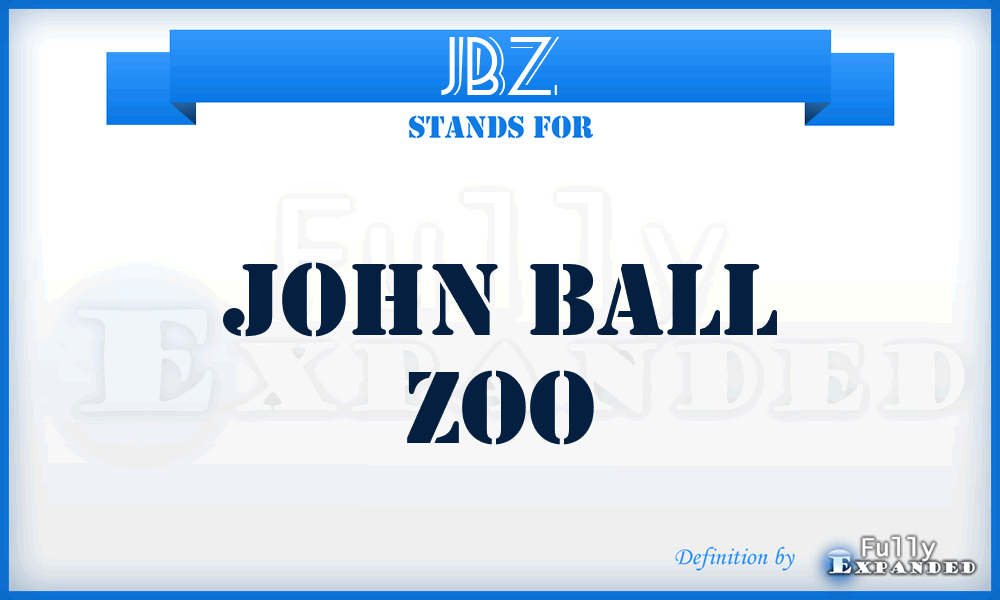 JBZ - John Ball Zoo
