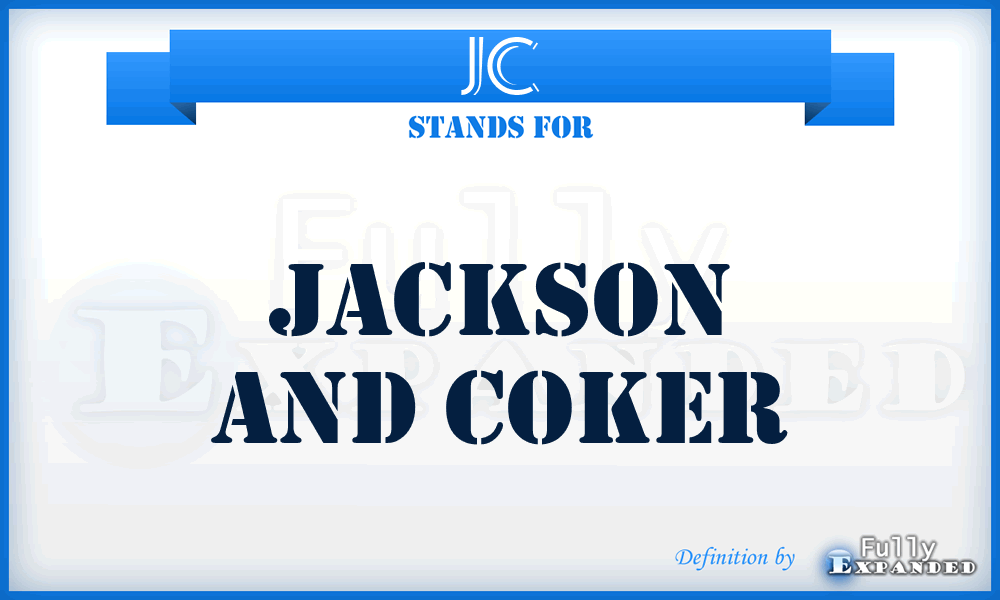 JC - Jackson and Coker