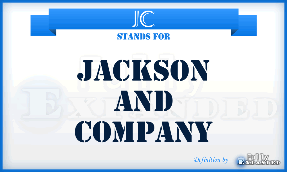 JC - Jackson and Company