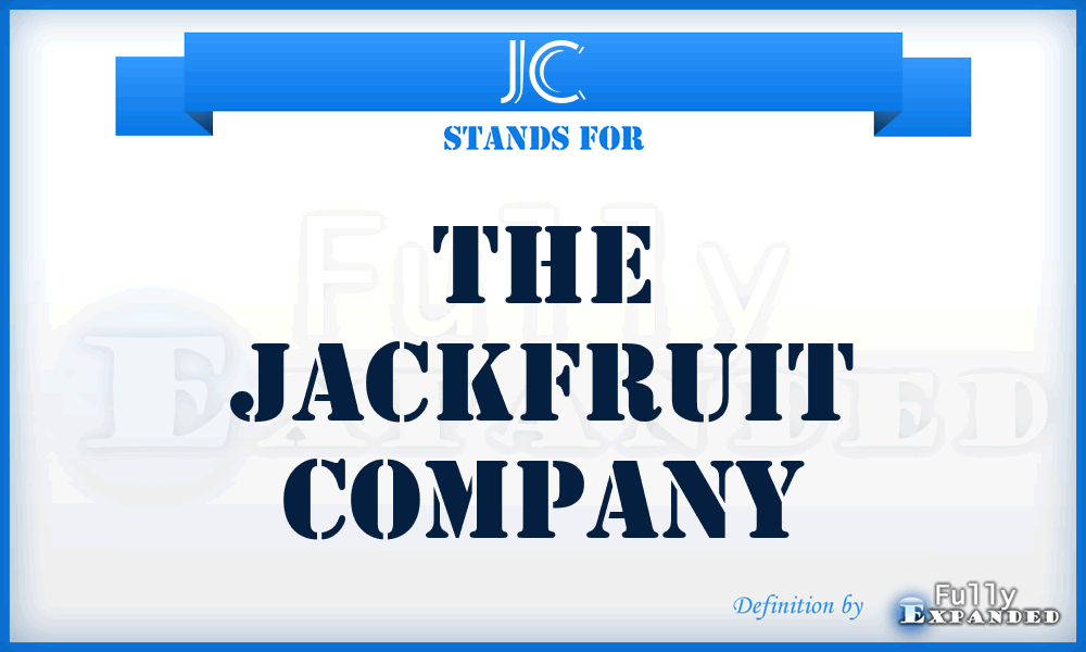JC - The Jackfruit Company