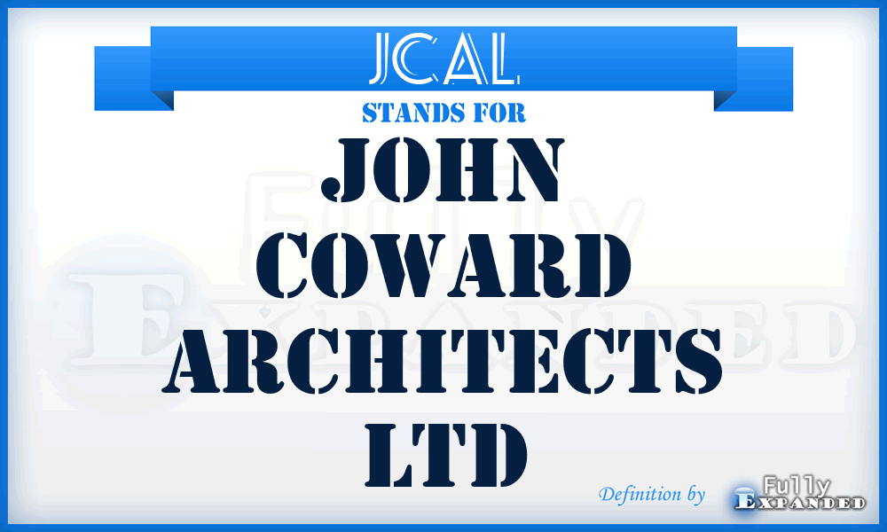 JCAL - John Coward Architects Ltd