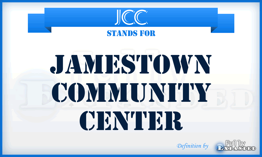 JCC - Jamestown Community Center