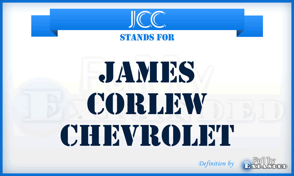 JCC - James Corlew Chevrolet