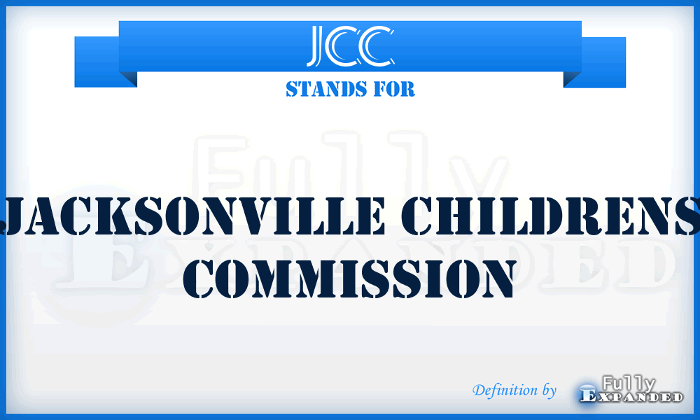 JCC - Jacksonville Childrens Commission