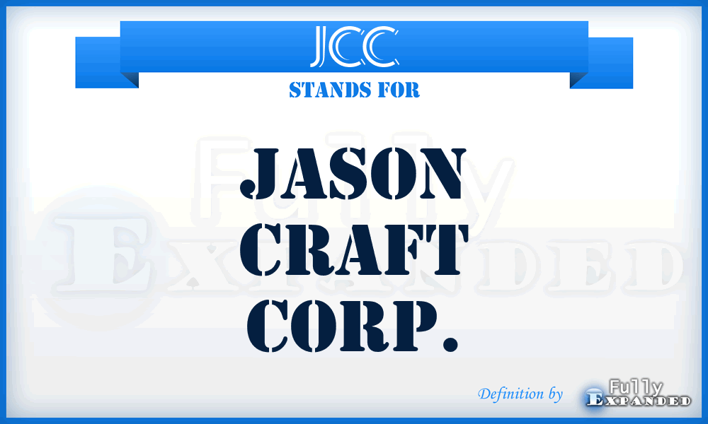 JCC - Jason Craft Corp.