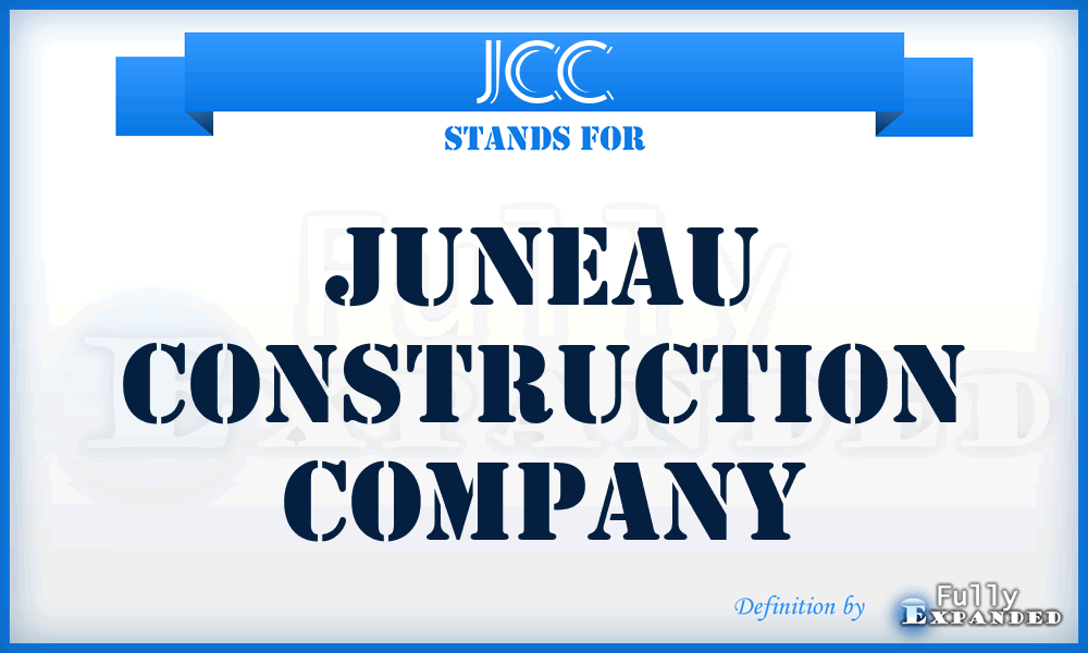JCC - Juneau Construction Company