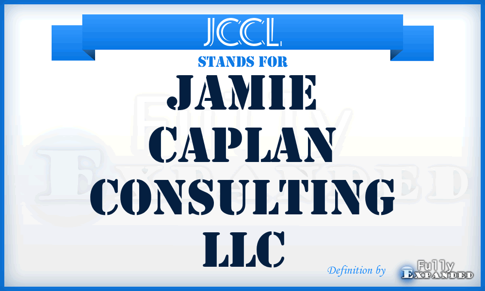 JCCL - Jamie Caplan Consulting LLC