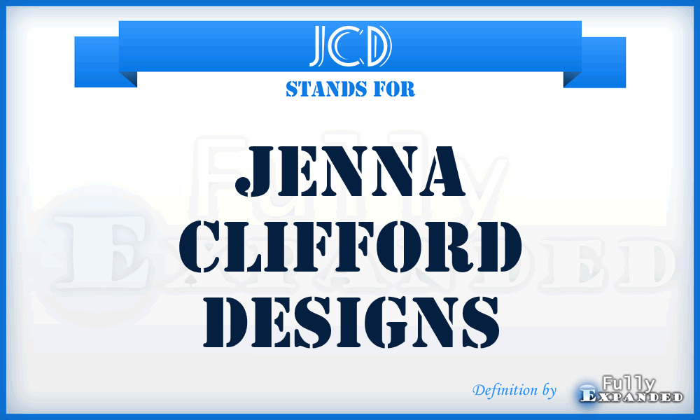 JCD - Jenna Clifford Designs