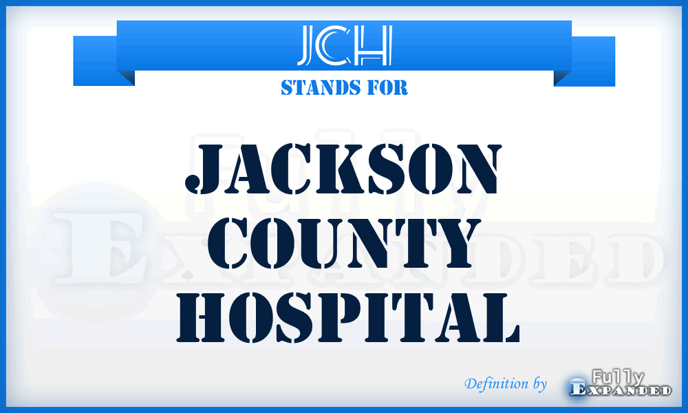 JCH - Jackson County Hospital