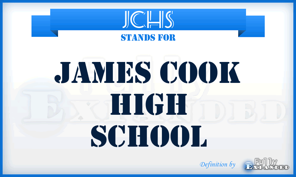 JCHS - James Cook High School