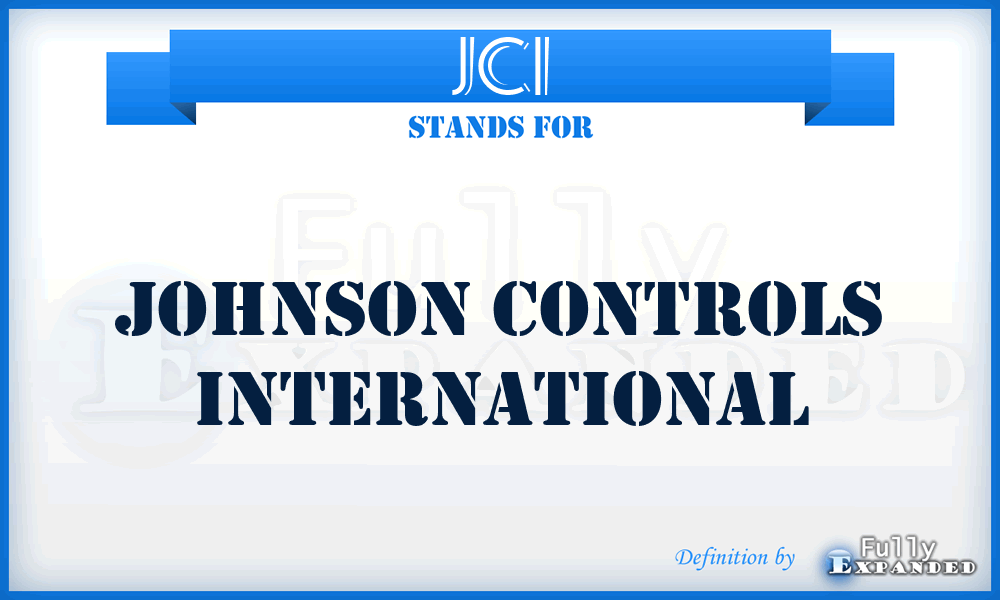 JCI - Johnson Controls International