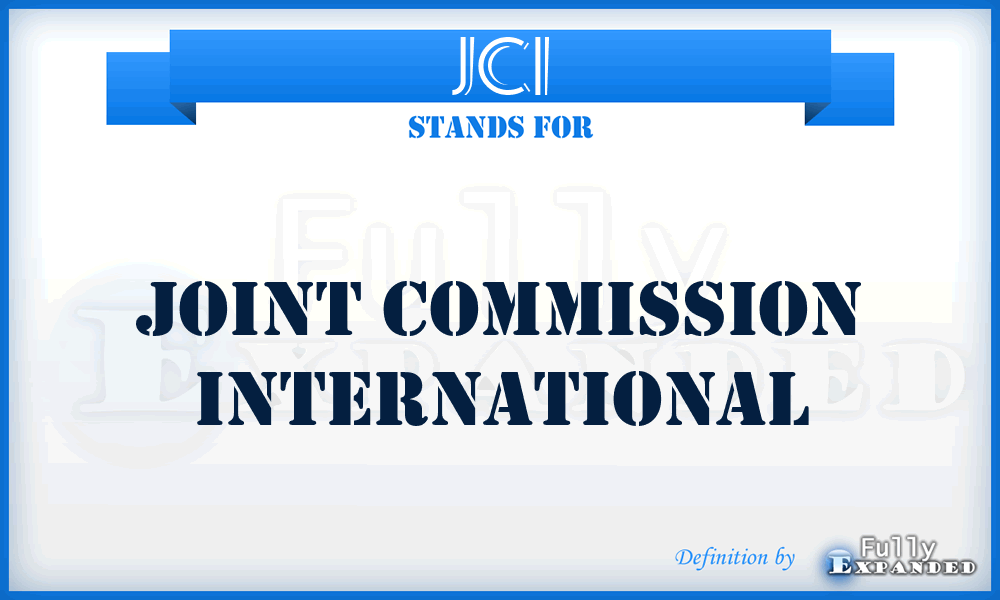 JCI - Joint Commission International