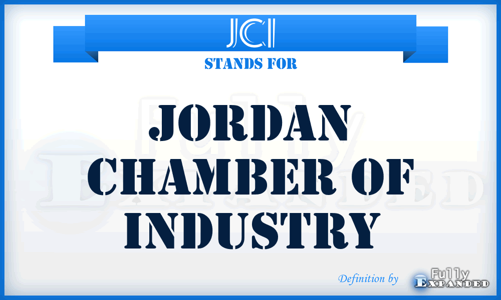 JCI - Jordan Chamber of Industry