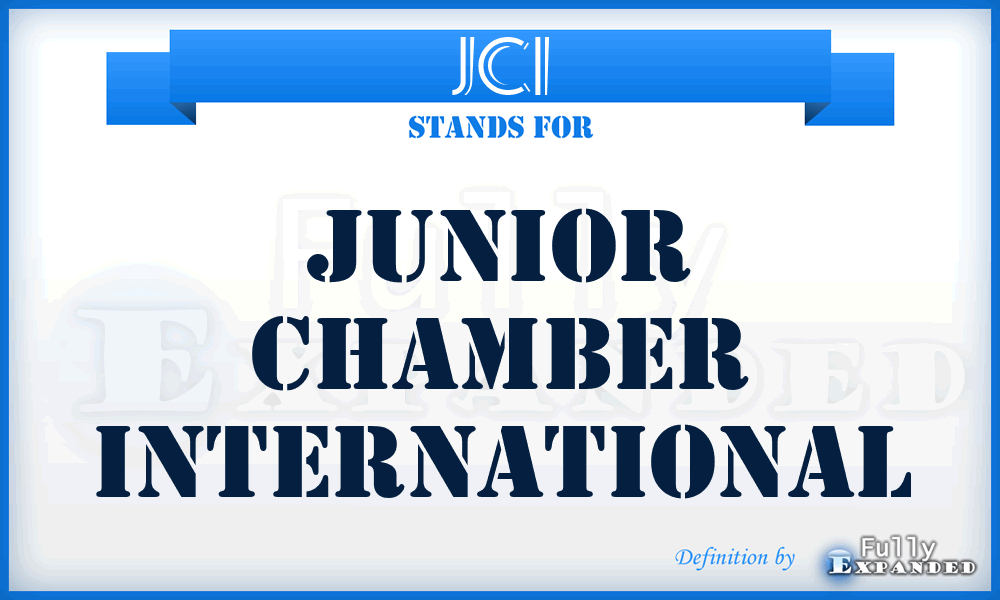 JCI - Junior Chamber International