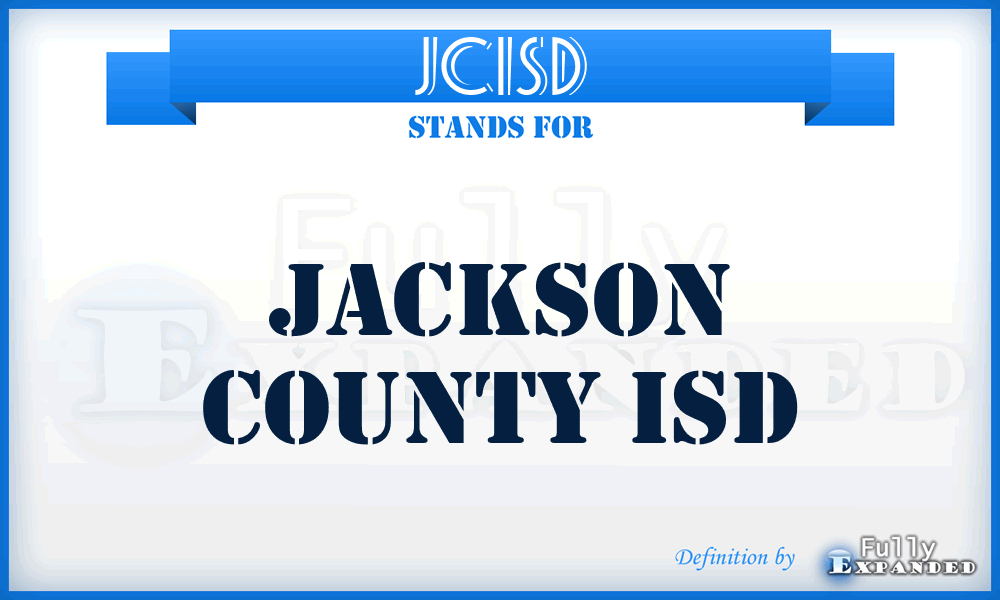 JCISD - Jackson County ISD