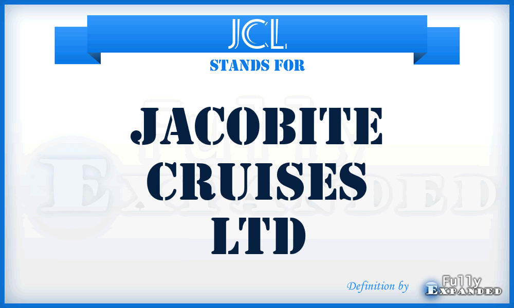 JCL - Jacobite Cruises Ltd