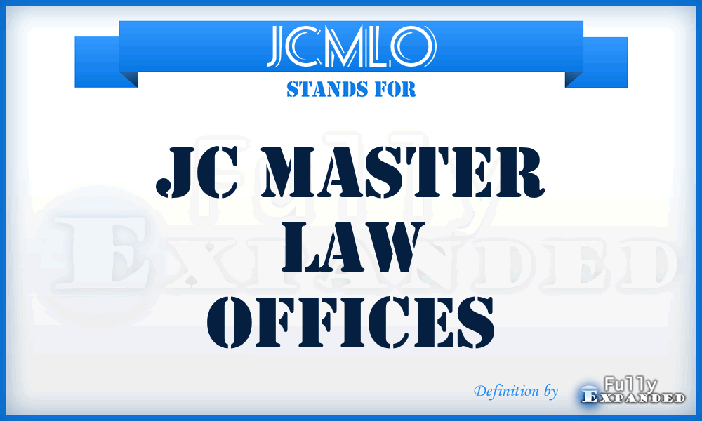JCMLO - JC Master Law Offices