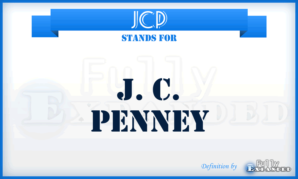 JCP - J. C. Penney