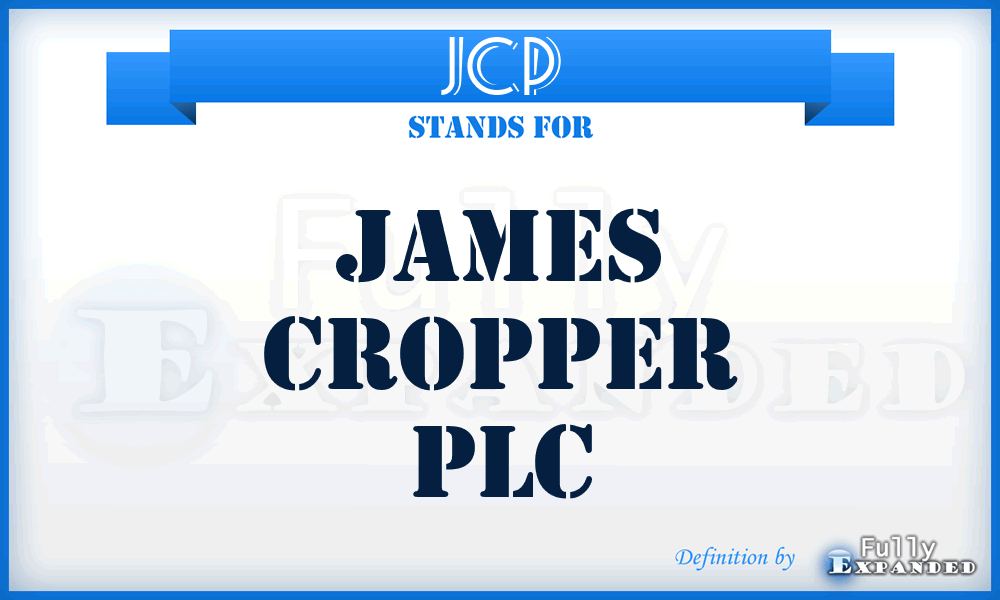 JCP - James Cropper PLC