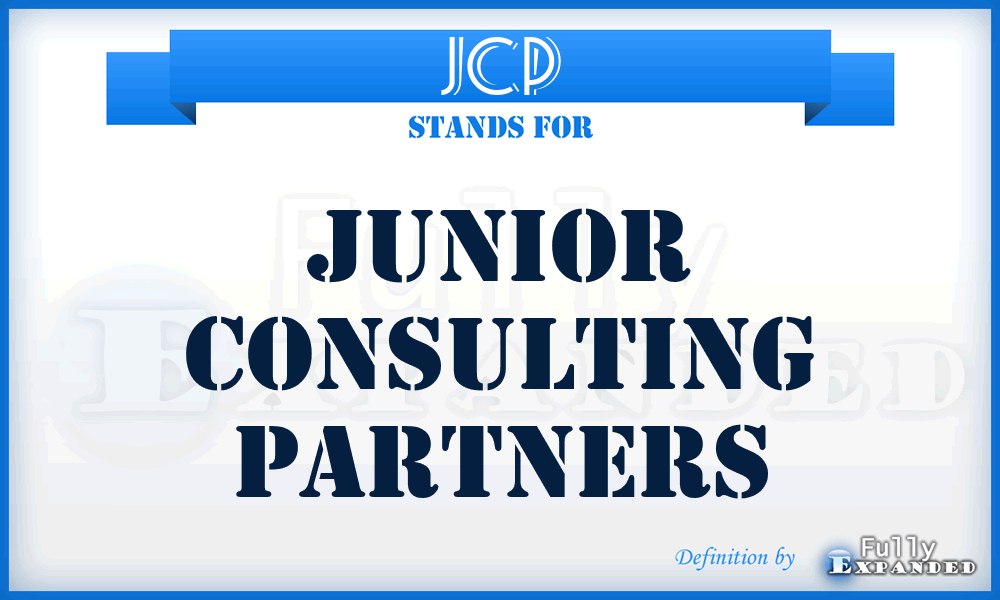 JCP - Junior Consulting Partners