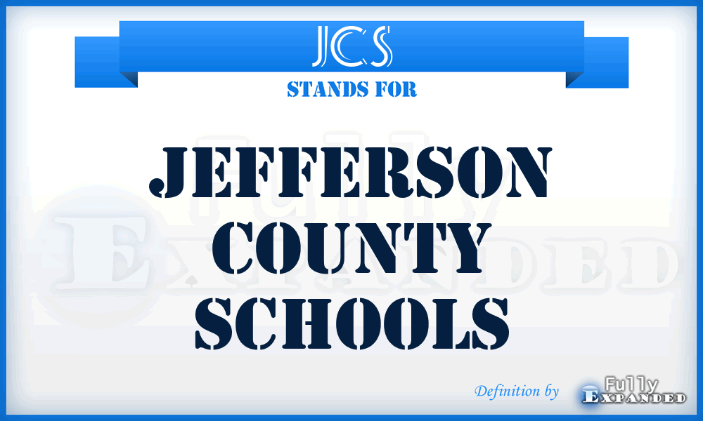 JCS - Jefferson County Schools