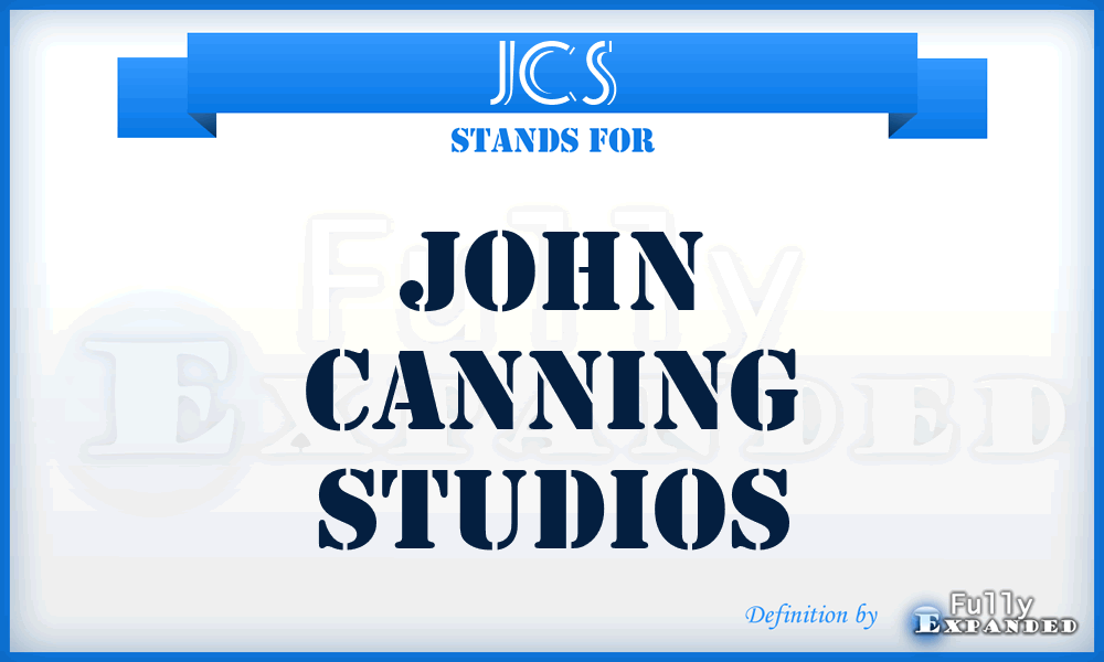 JCS - John Canning Studios
