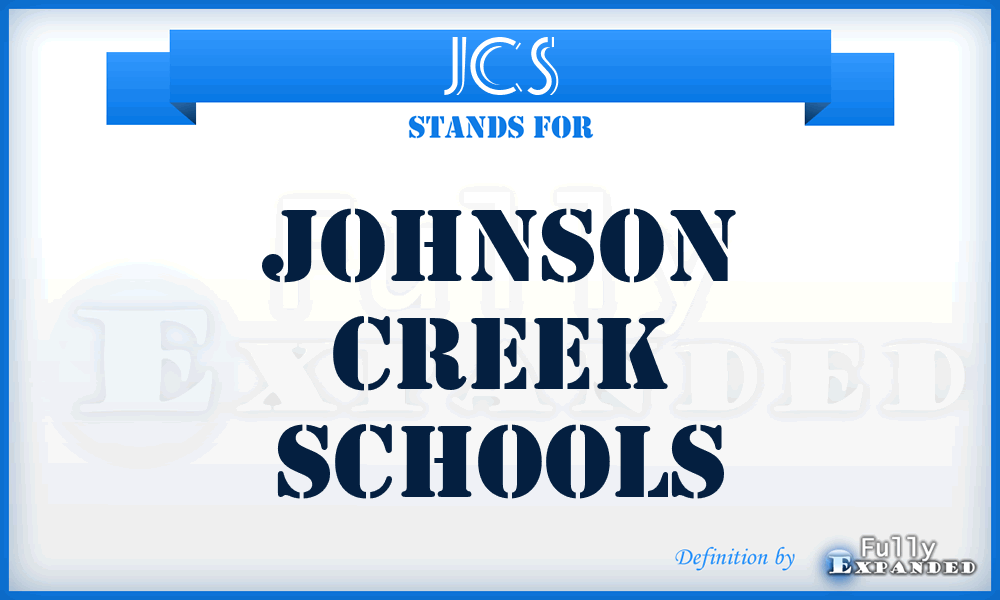 JCS - Johnson Creek Schools