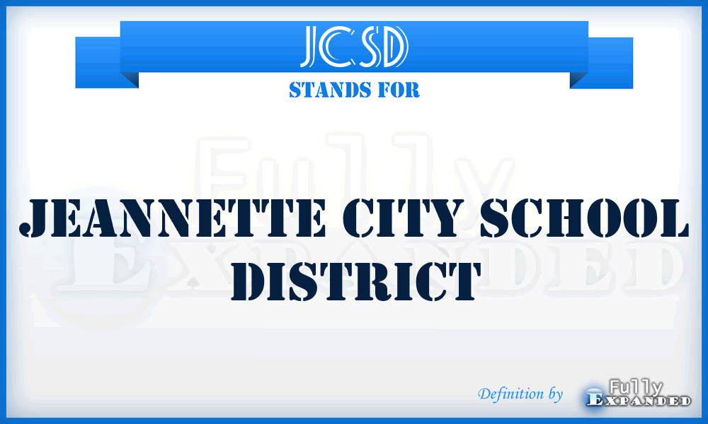 JCSD - Jeannette City School District