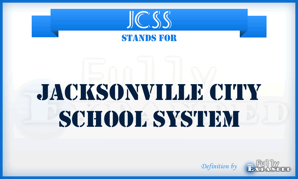 JCSS - Jacksonville City School System