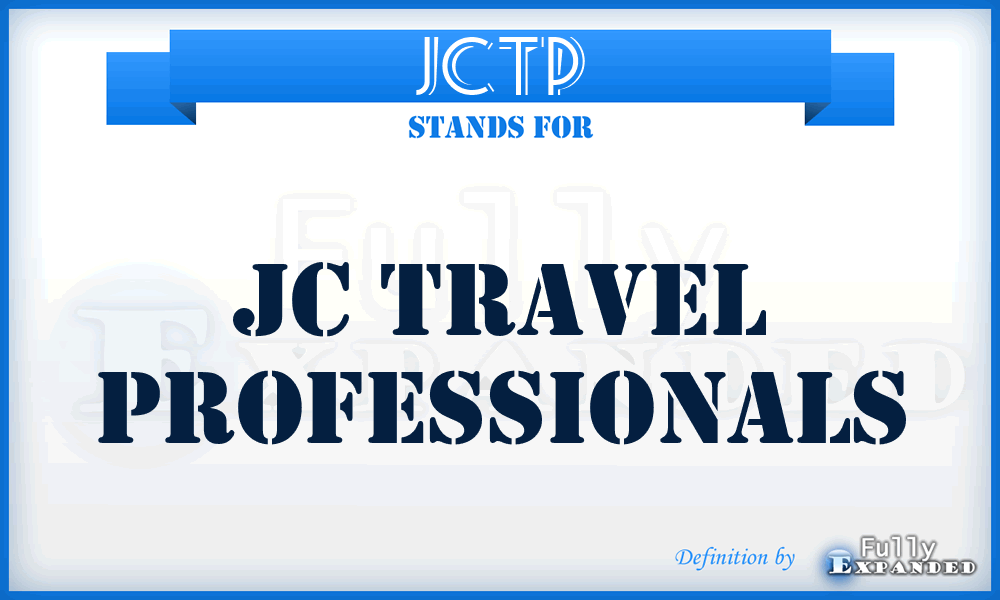 JCTP - JC Travel Professionals