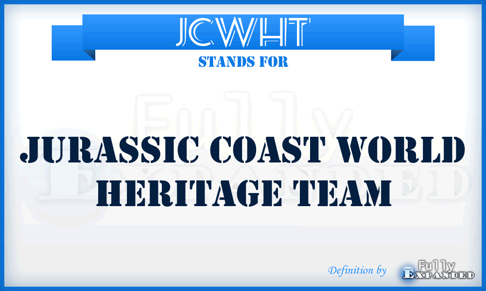 JCWHT - Jurassic Coast World Heritage Team