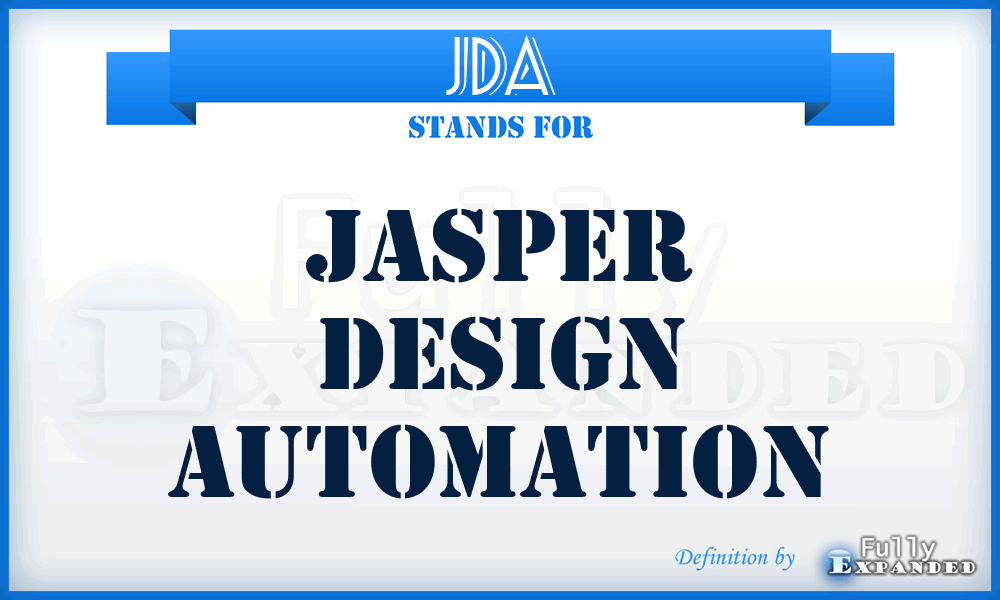 JDA - Jasper Design Automation
