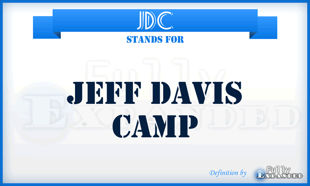 JDC - Jeff Davis Camp