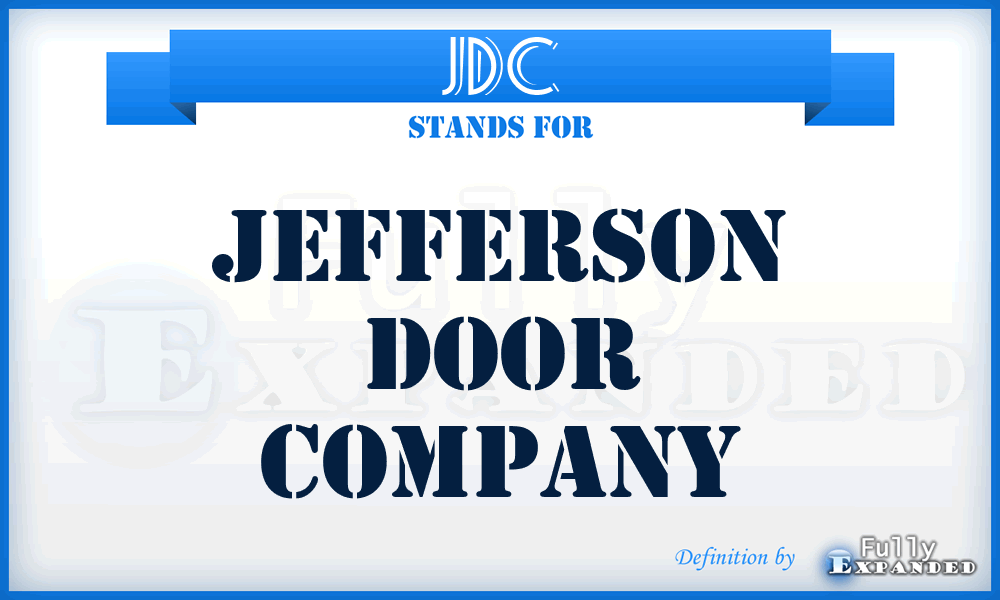 JDC - Jefferson Door Company