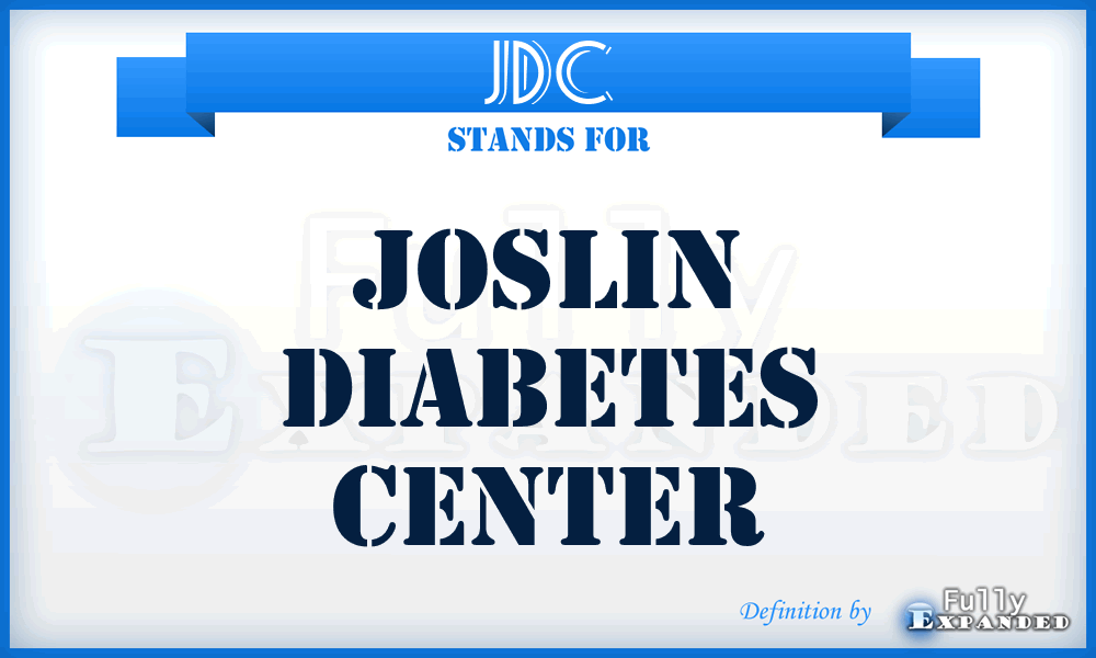 JDC - Joslin Diabetes Center