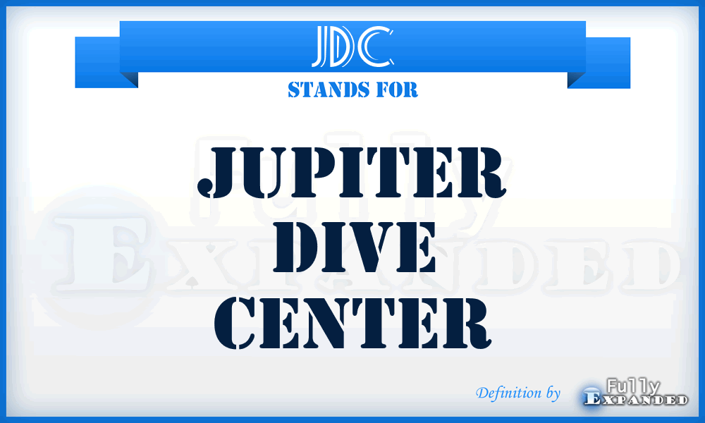 JDC - Jupiter Dive Center