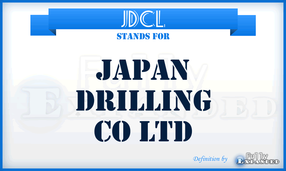 JDCL - Japan Drilling Co Ltd