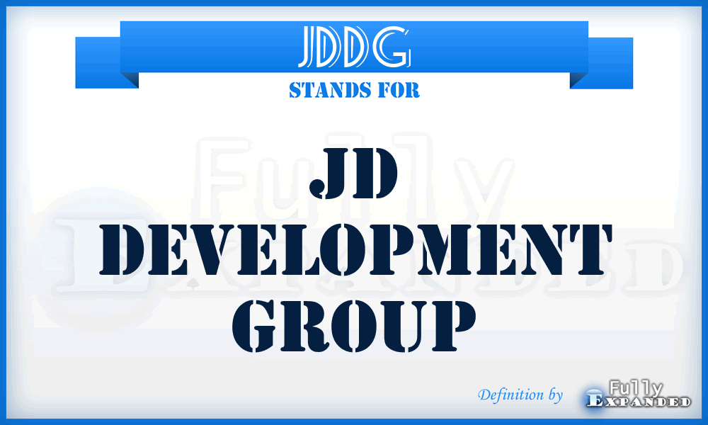 JDDG - JD Development Group