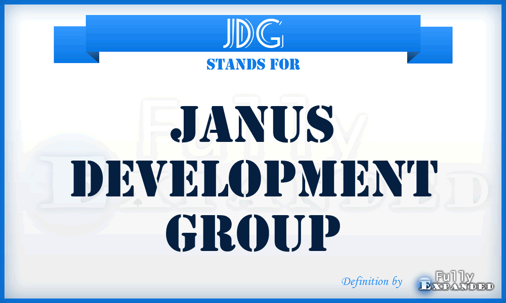 JDG - Janus Development Group