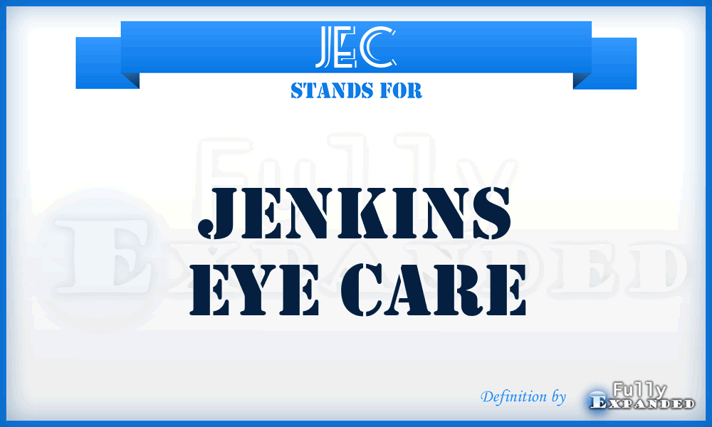 JEC - Jenkins Eye Care