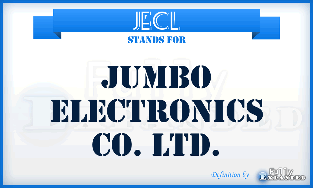 JECL - Jumbo Electronics Co. Ltd.