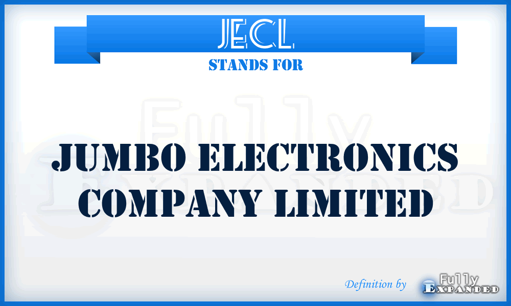 JECL - Jumbo Electronics Company Limited