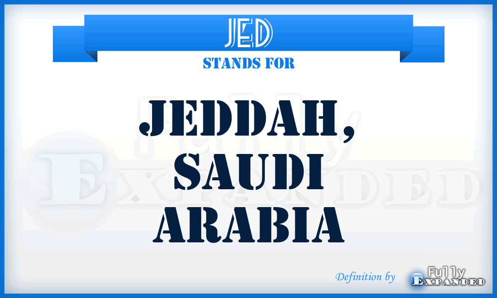 JED - Jeddah, Saudi Arabia