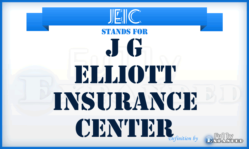 JEIC - J g Elliott Insurance Center