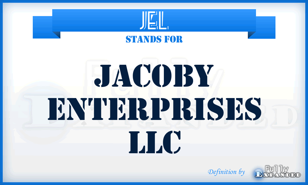 JEL - Jacoby Enterprises LLC