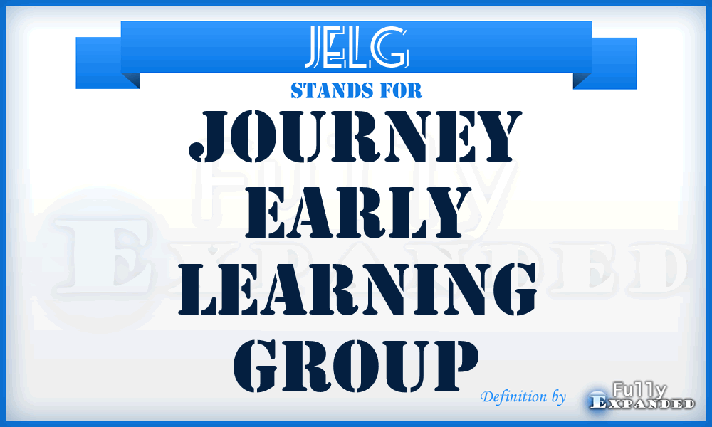 JELG - Journey Early Learning Group