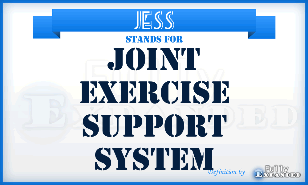 JESS - Joint Exercise Support System