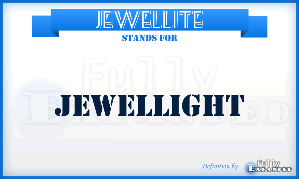 JEWELLITE - jewelLight